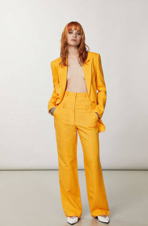 Juicy Orange Trousers | Patrizia Pepe