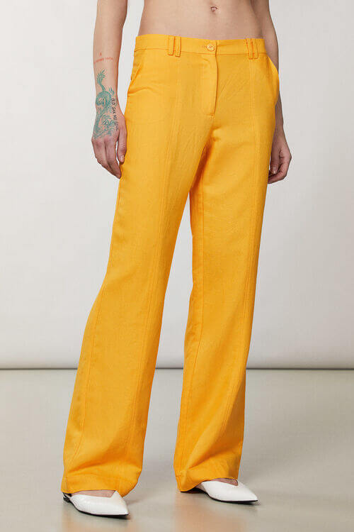 Juicy Orange Trousers | Patrizia Pepe