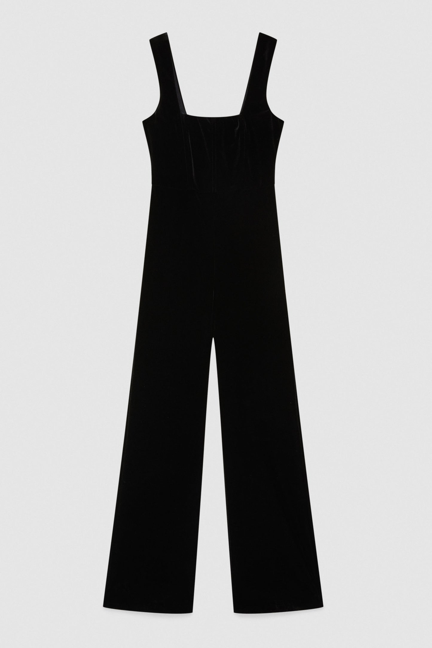 Essential velvet jumpsuit by Patrizia Pepe