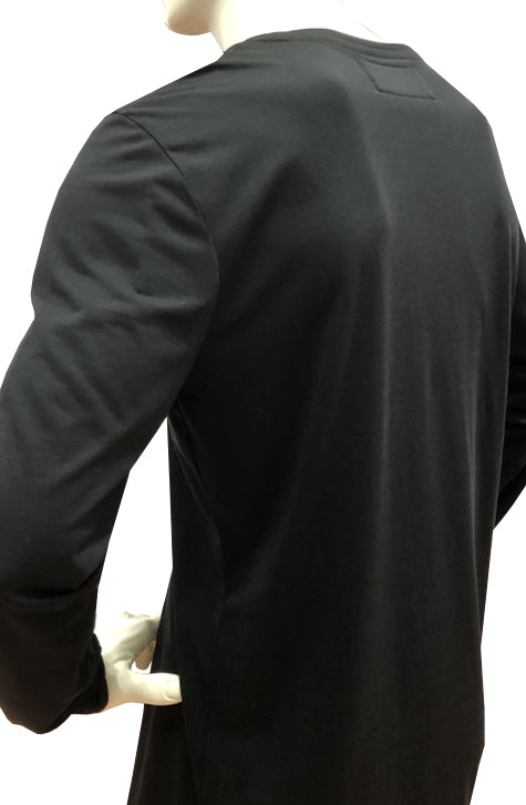 Nero vinile Cotton FLY T-shirt
