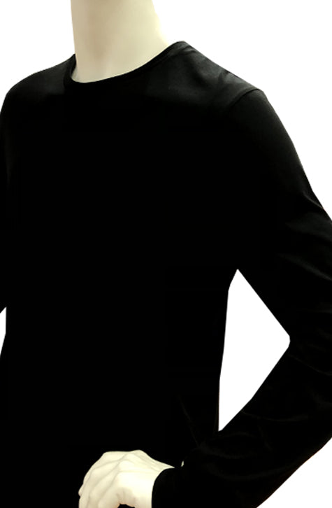 Nero vinile Cotton FLY T-shirt