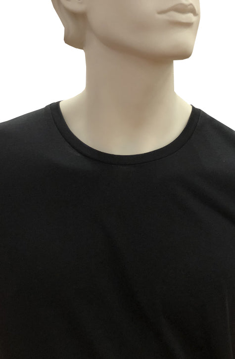 Nero vinile Cotton FLY T-shirt