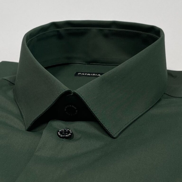 Musk Green Shirt Man