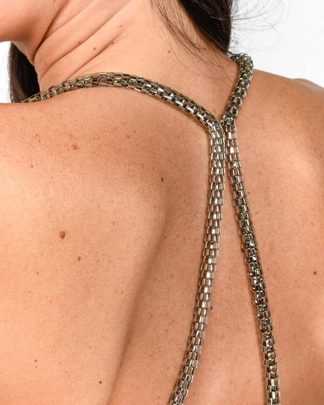 Open-Back Black Dress | Patrizia Pepe