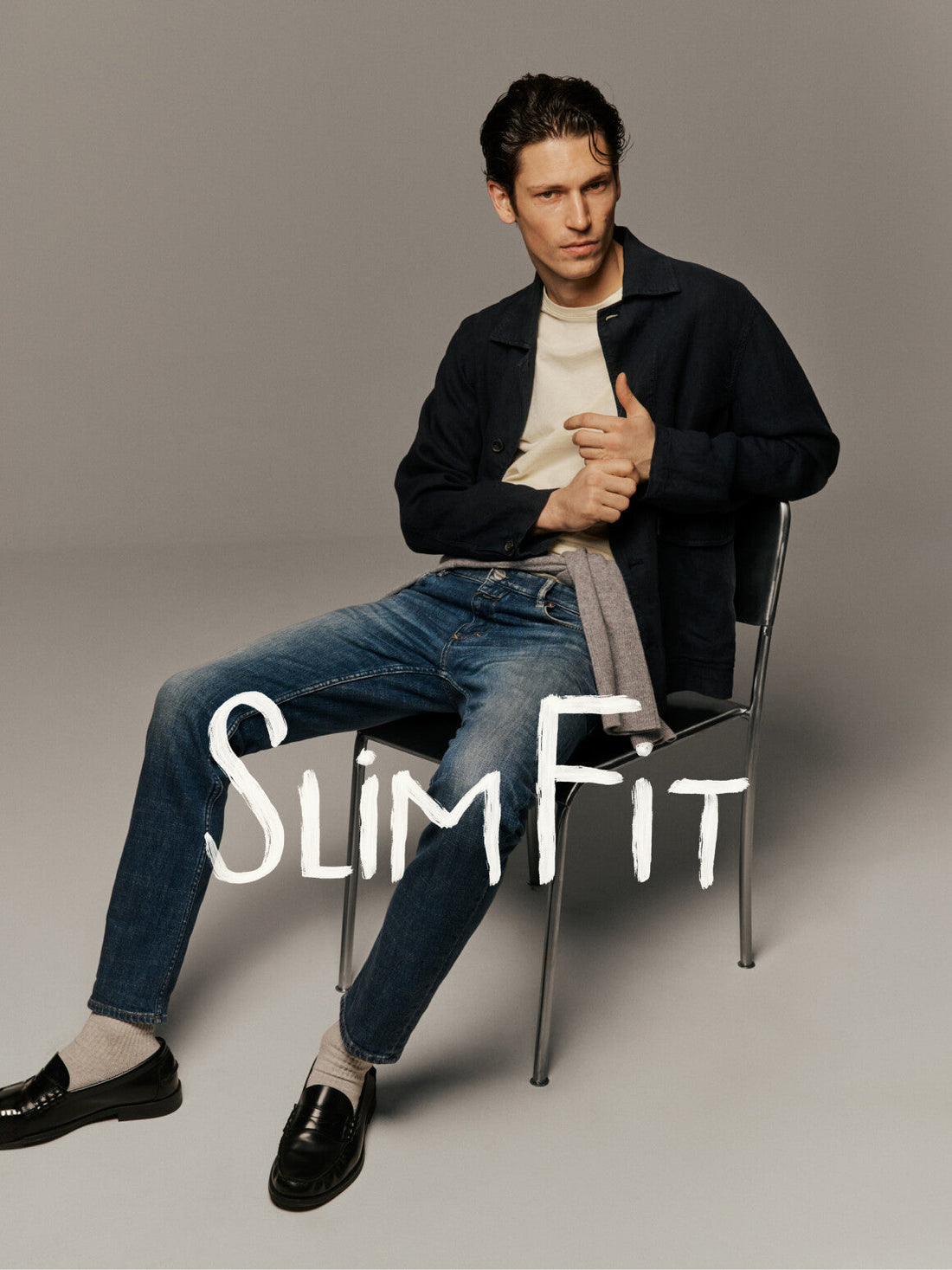 Unity Slim Closed Official menswear Italian Denim