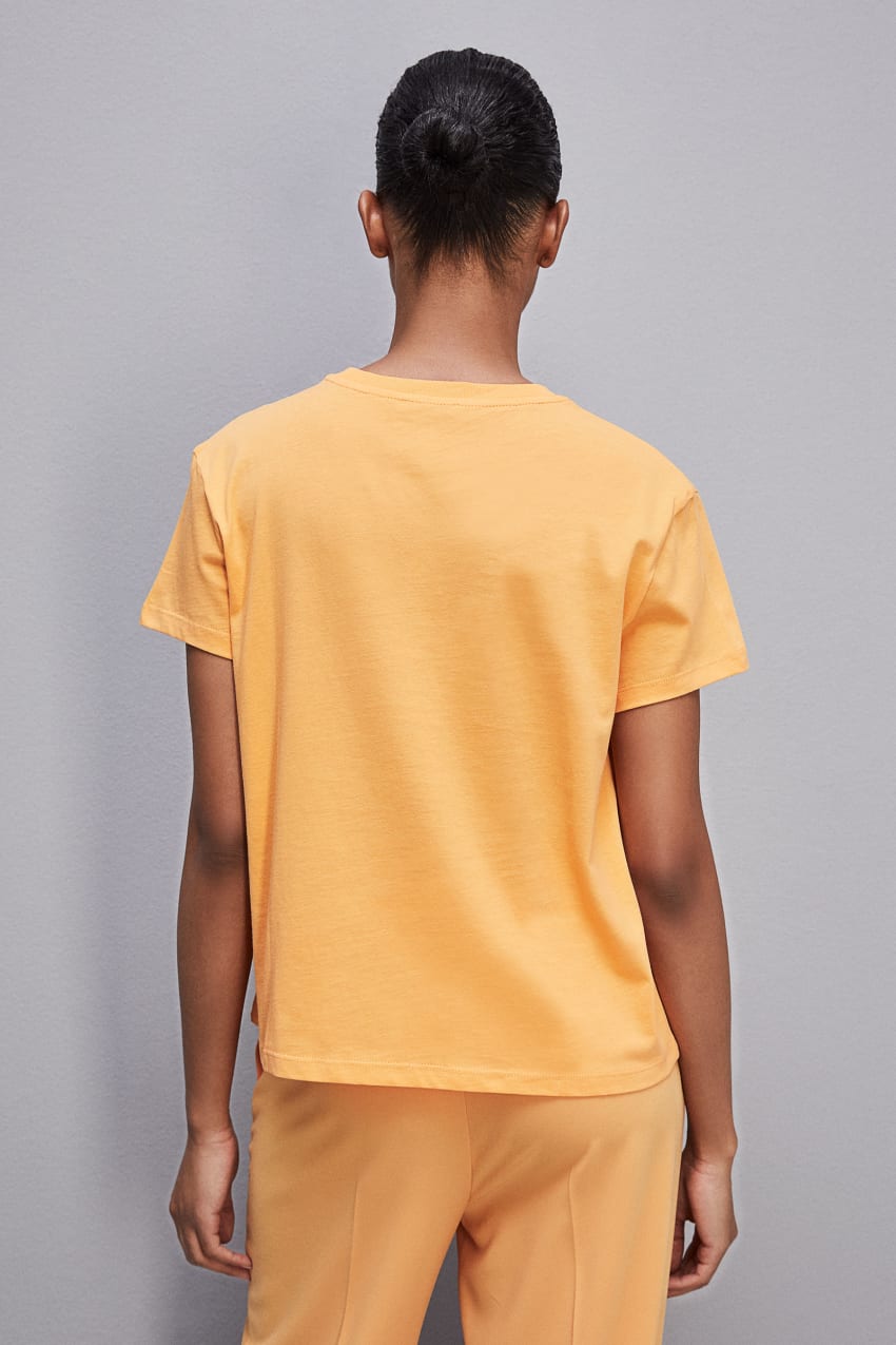 Orange Sorbet Short-sleeved T-shirt