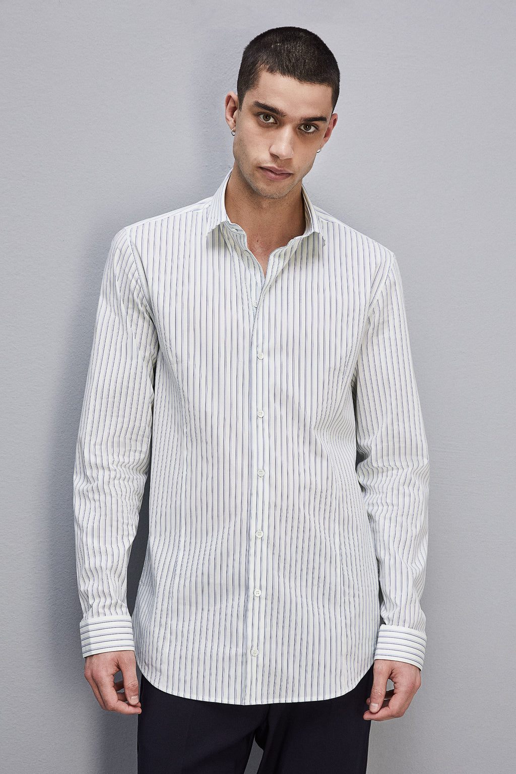 Multicolor stripes shirt