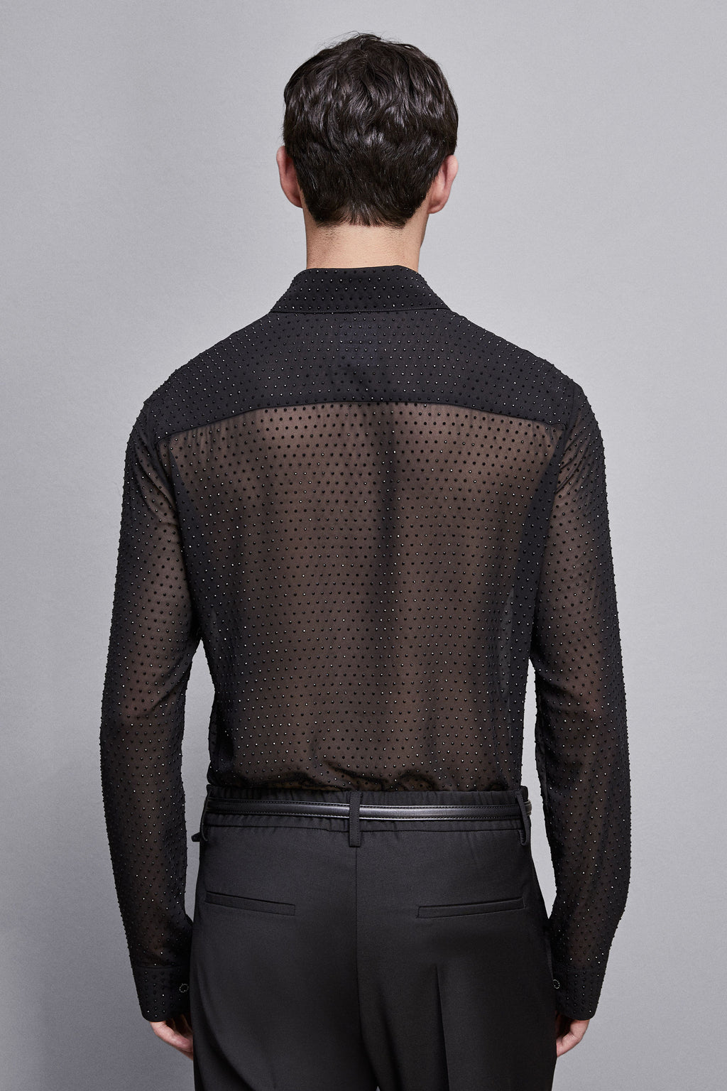 SHIRT Ultra Black Studs Patrizia Pepe