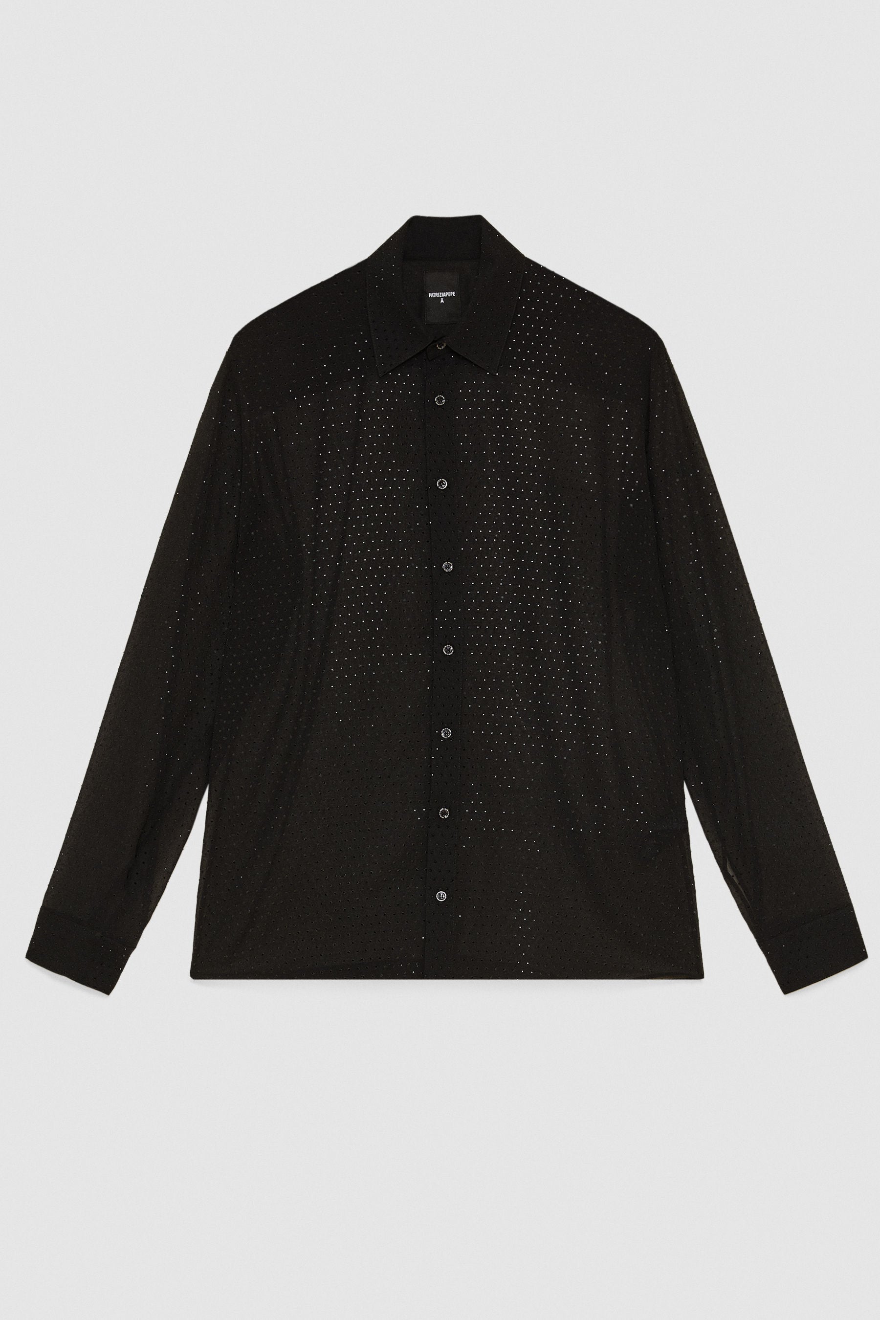 SHIRT Ultra Black Studs Patrizia Pepe