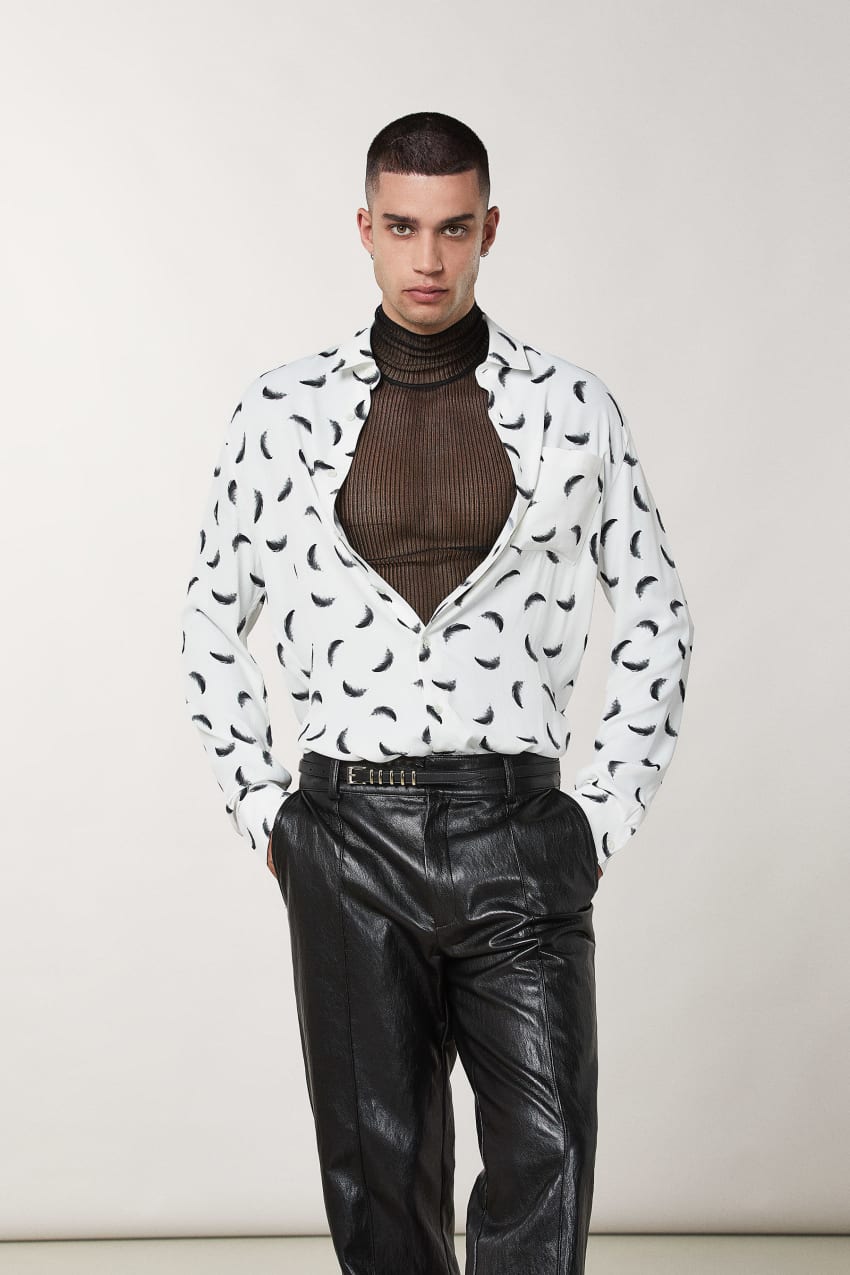 Gabardine Pant Black