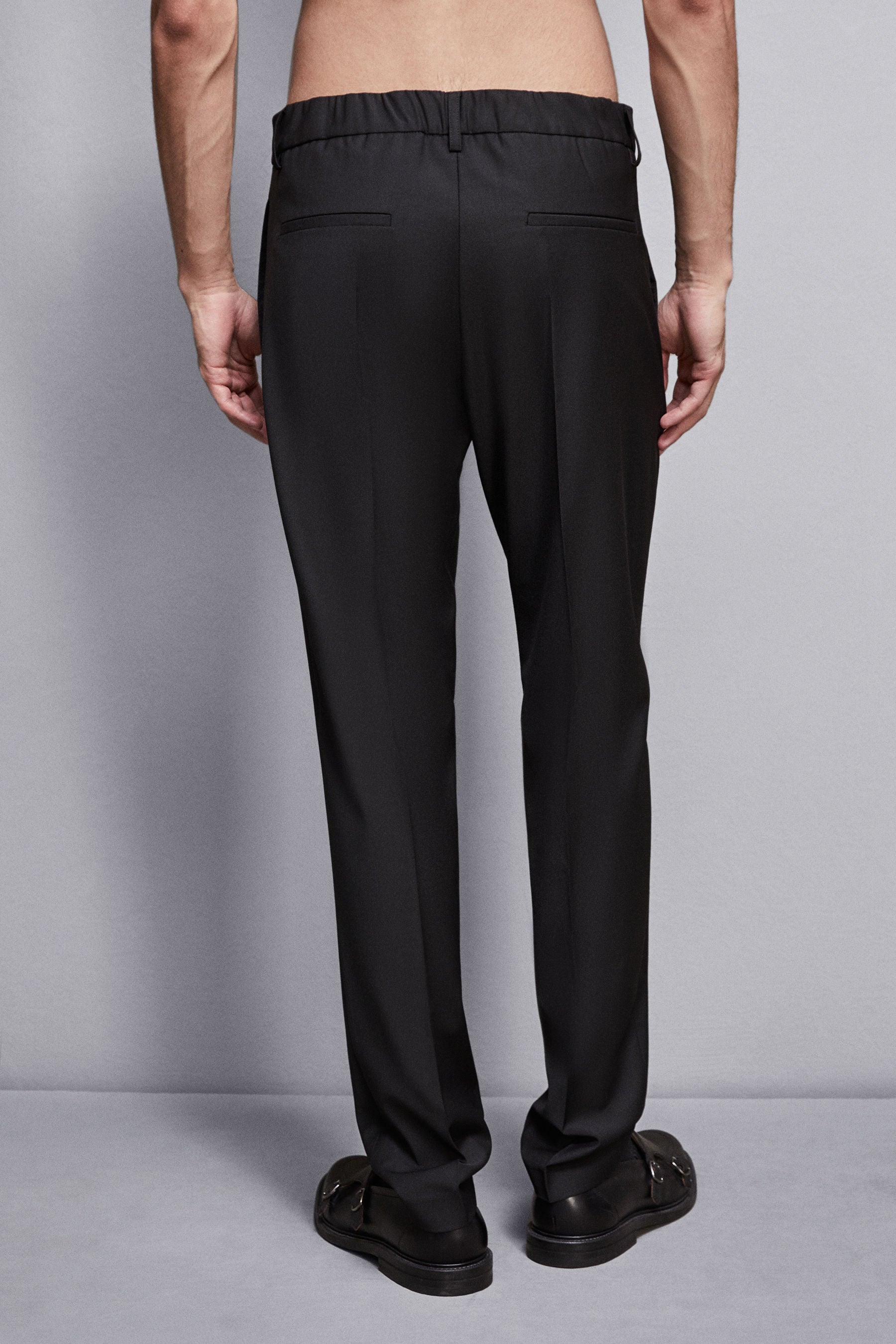 Black Pants with new cigarette cut