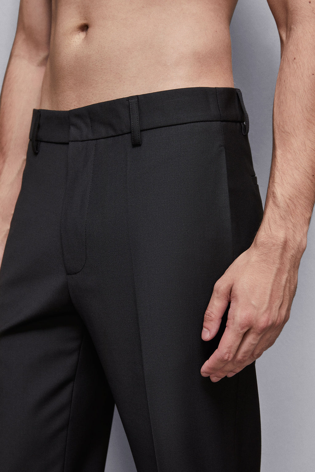 Black Pants with new cigarette cut