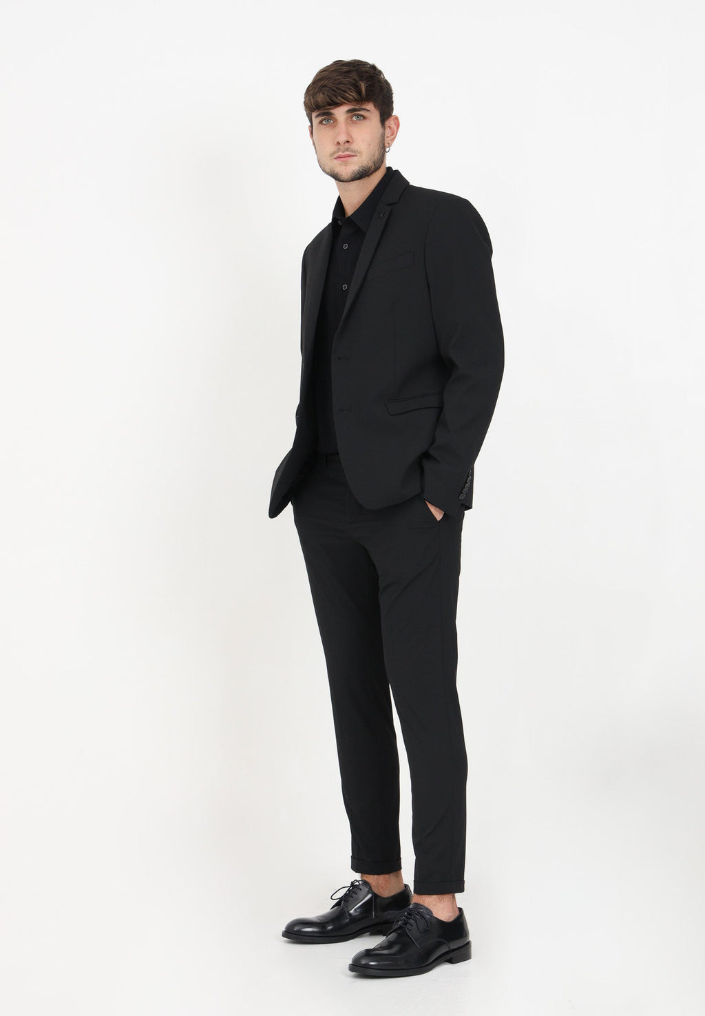 Gabardine Pant Black
