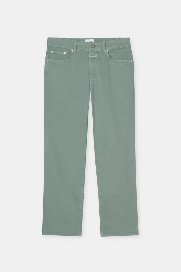 Faded Green Straight Pants - Milo
