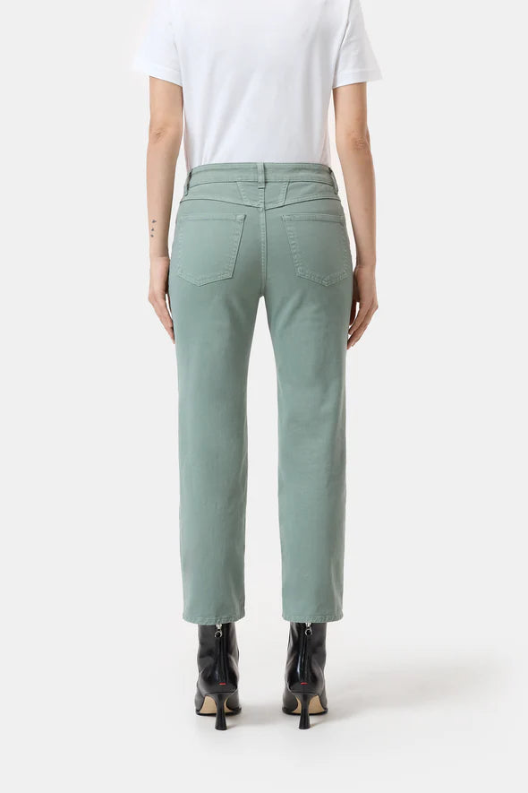 Faded Green Straight Pants - Milo