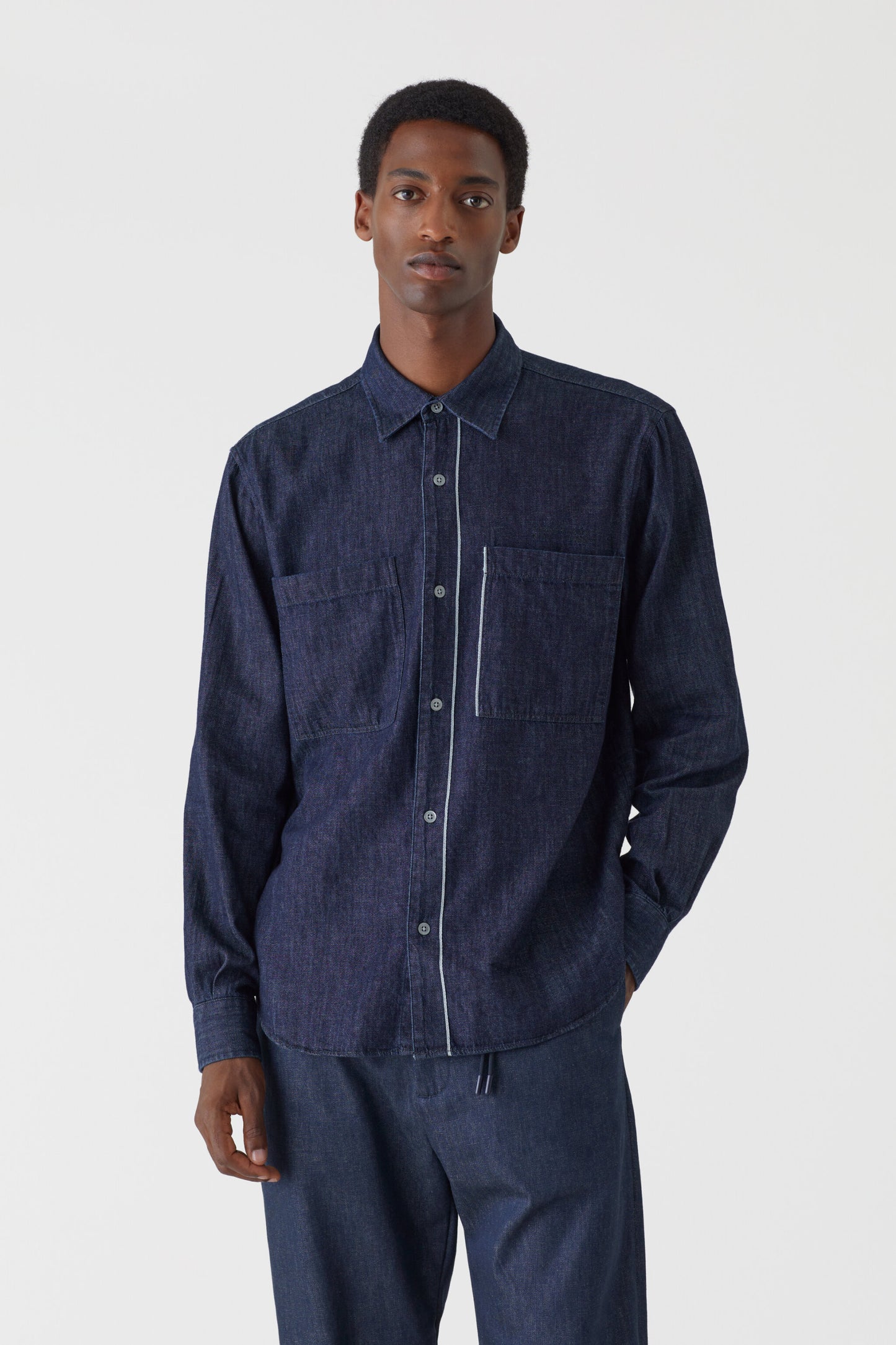 Dark Blue Selvedge shirt