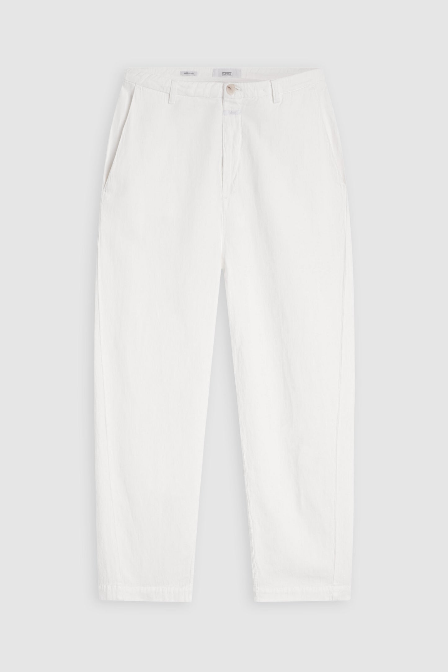 White Mawbray Linen Pants