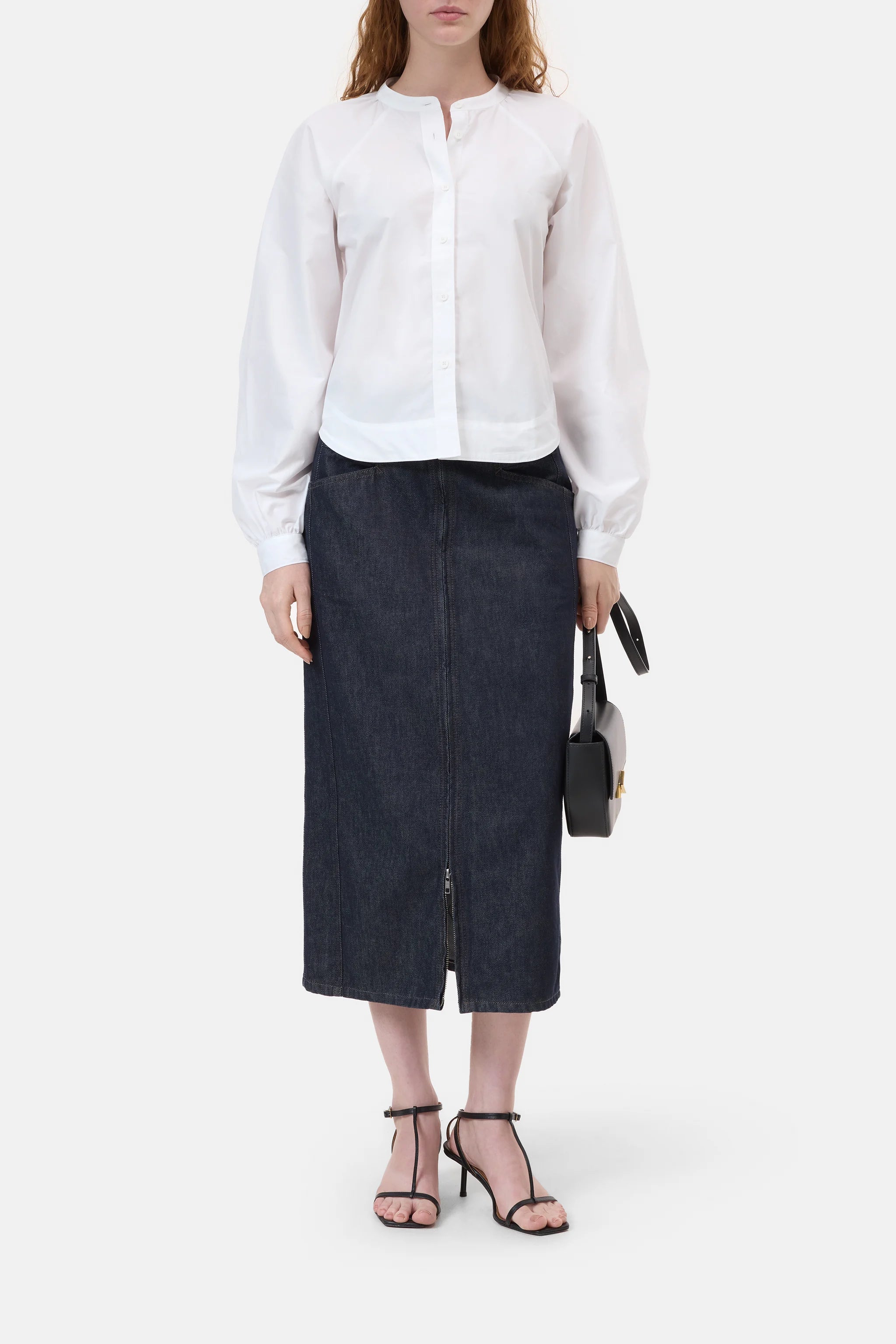 White blouse made of organic cotton