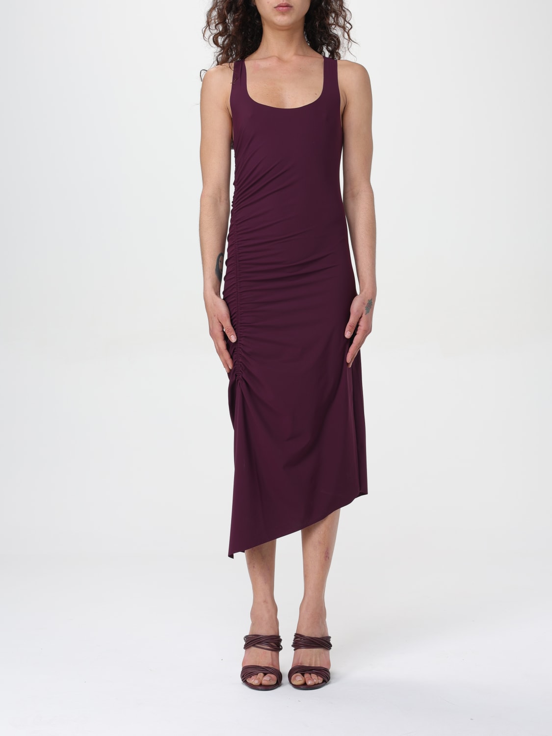 Dark Plum Shift dress