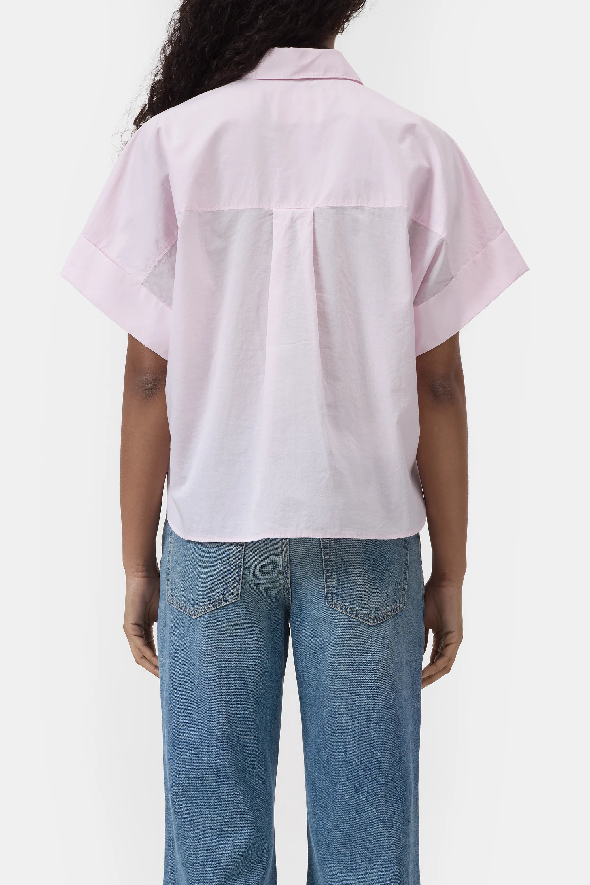 Turn Up Cotton Shirt CLOSED