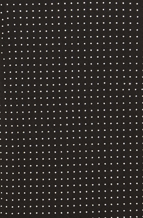 Black & Crystal Long-sleeved Jersey Dress