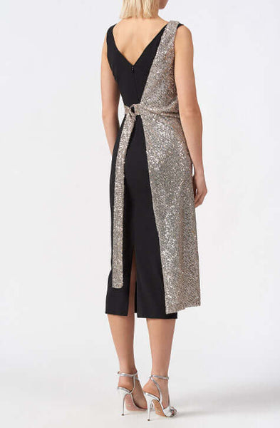 Long double-garment dress by Patrizia Pepe