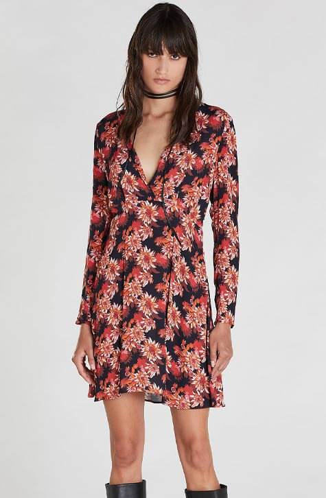 Fire Land Flower Dress | Patrizia Pepe
