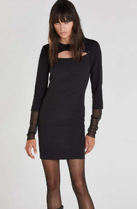 Studded Nero Dress by Patrizia Pepe