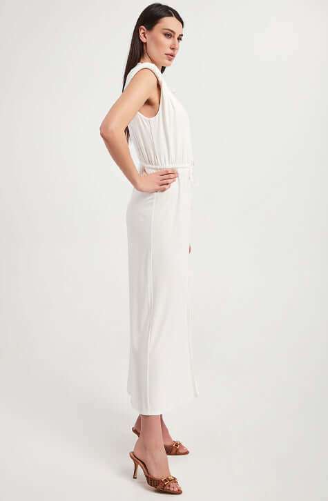 Ankle Length Dress by Patrizia Pepe. Style Nr. 2A2417 J013. Jersey viscosa stretch, Slightly loose fit, Ankle length dress.