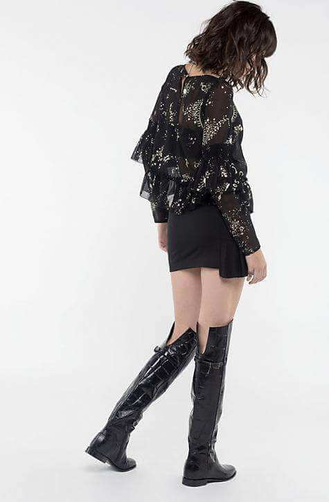 Top with Rouches | Patrizia Pepe