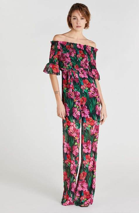 Black Jungle Suitpants