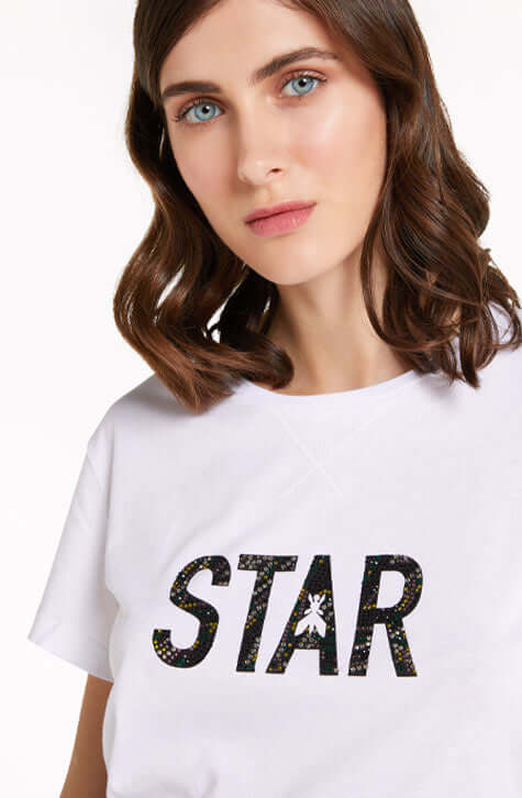Star T-shirt by  Patrizia Pepe 8M0955_A6E5_W103