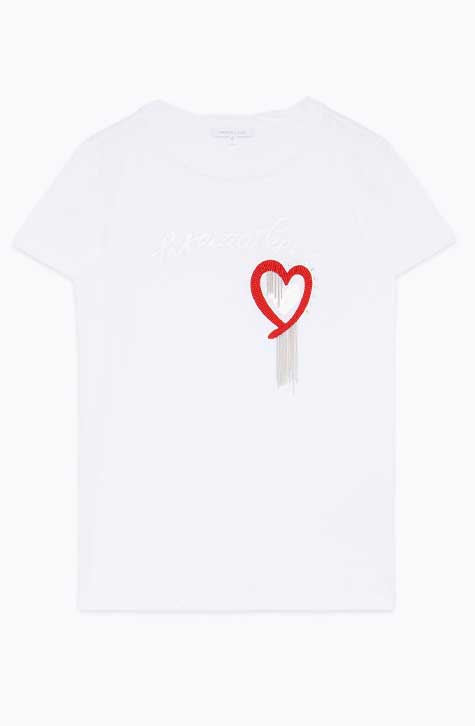 Red Heart T-shirt | Patrizia Pepe