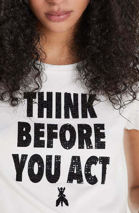 Bianco T-shirt | Patrizia Pepe