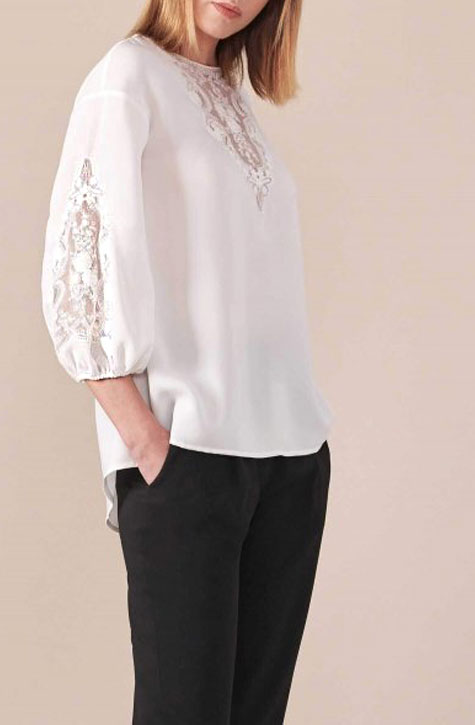 blouse Lysandra by Anne Fontaine shop online in Affaire de femmes E-boutique