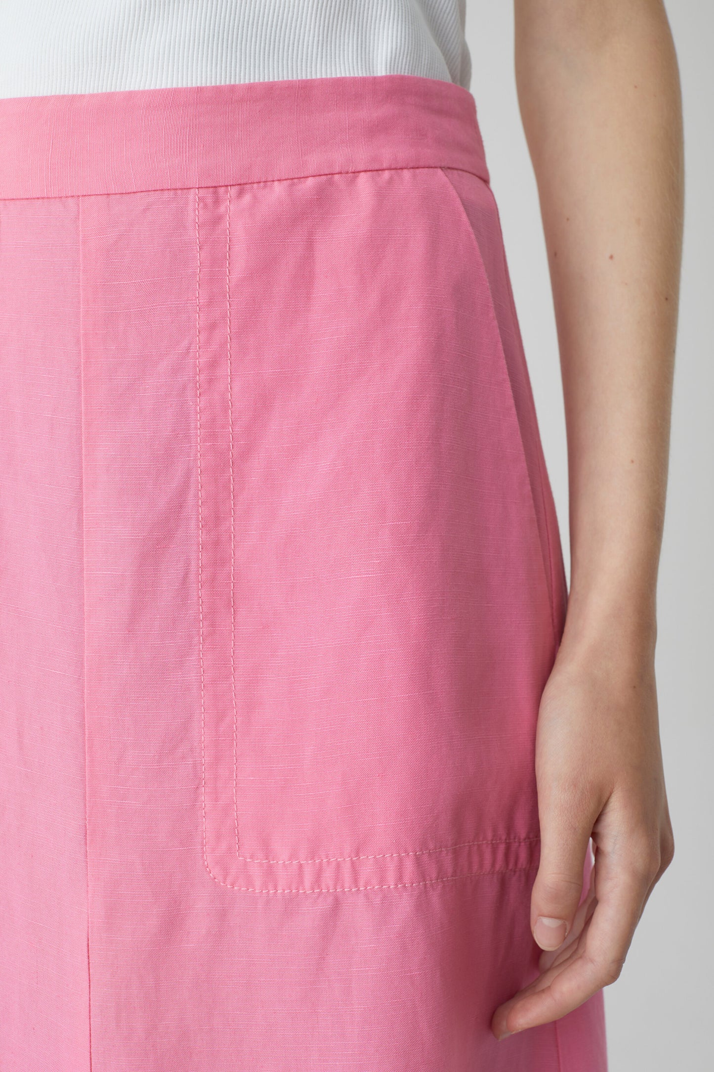 Pink Lillies pocket seam skirt