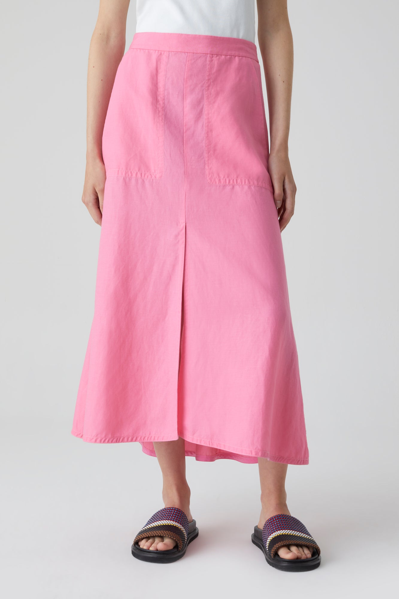 Pink Lillies pocket seam skirt