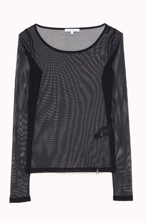 Mesh Nero T-shirt