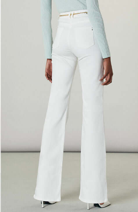 White Flared Jeans