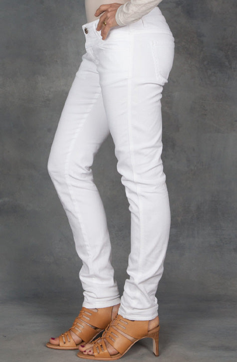 Jeans Pedal Star White