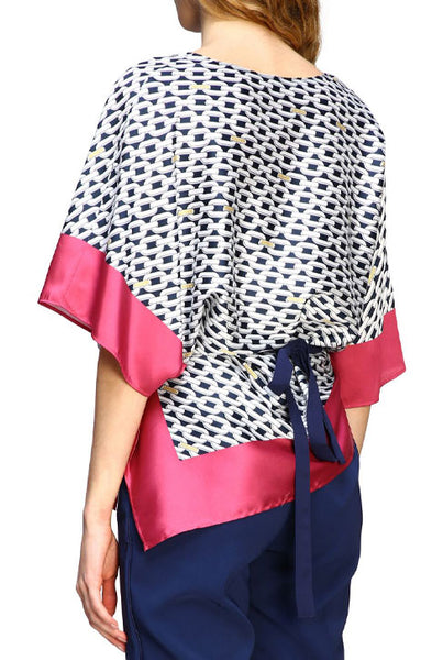 Chain Foulard top by Patrizia Pepe