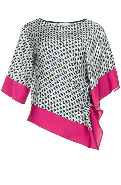 Chain Foulard top by Patrizia Pepe