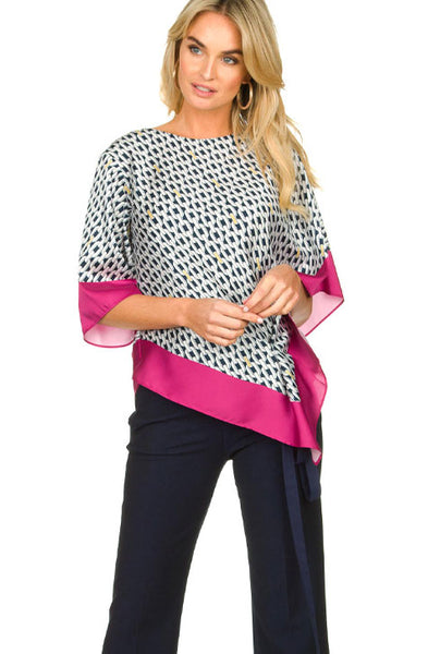 Chain Foulard top by Patrizia Pepe