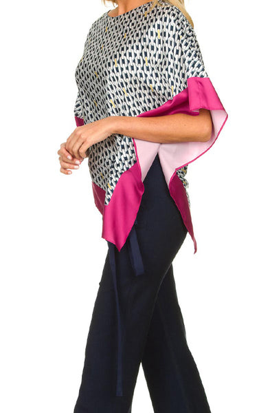 Chain Foulard top by Patrizia Pepe