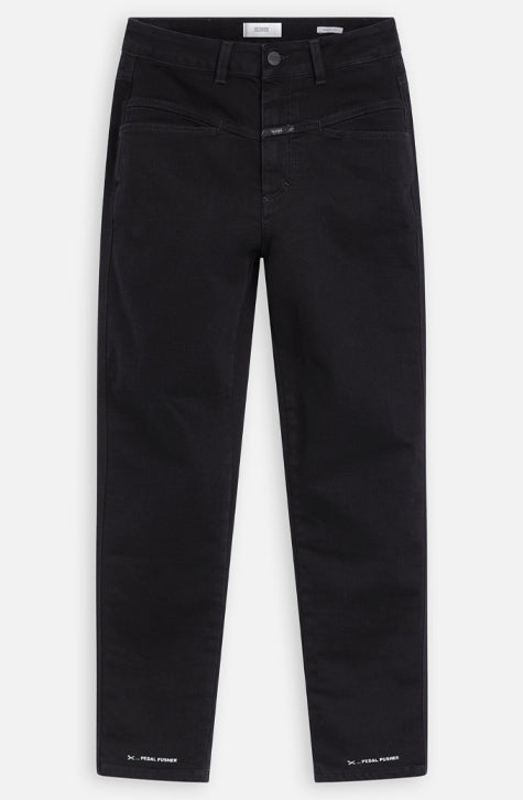 Black Pedal Pusher Jeans