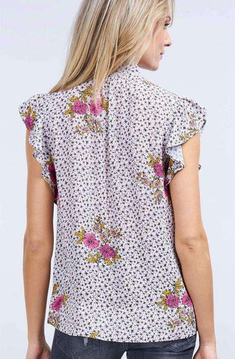 Top Flower Pink