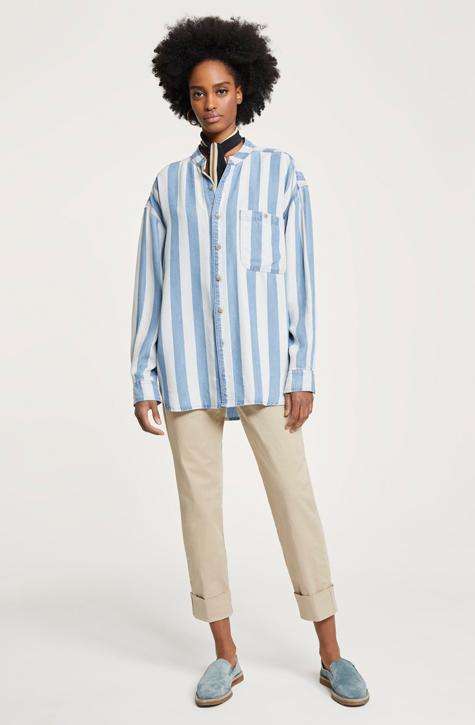 CLOSED Women's Pant STEWART | workwear pant| Caramel colour| don’t be boring on the workflow be present in style ! | Comfort and feels like second skin! | Affairedefemmes.net