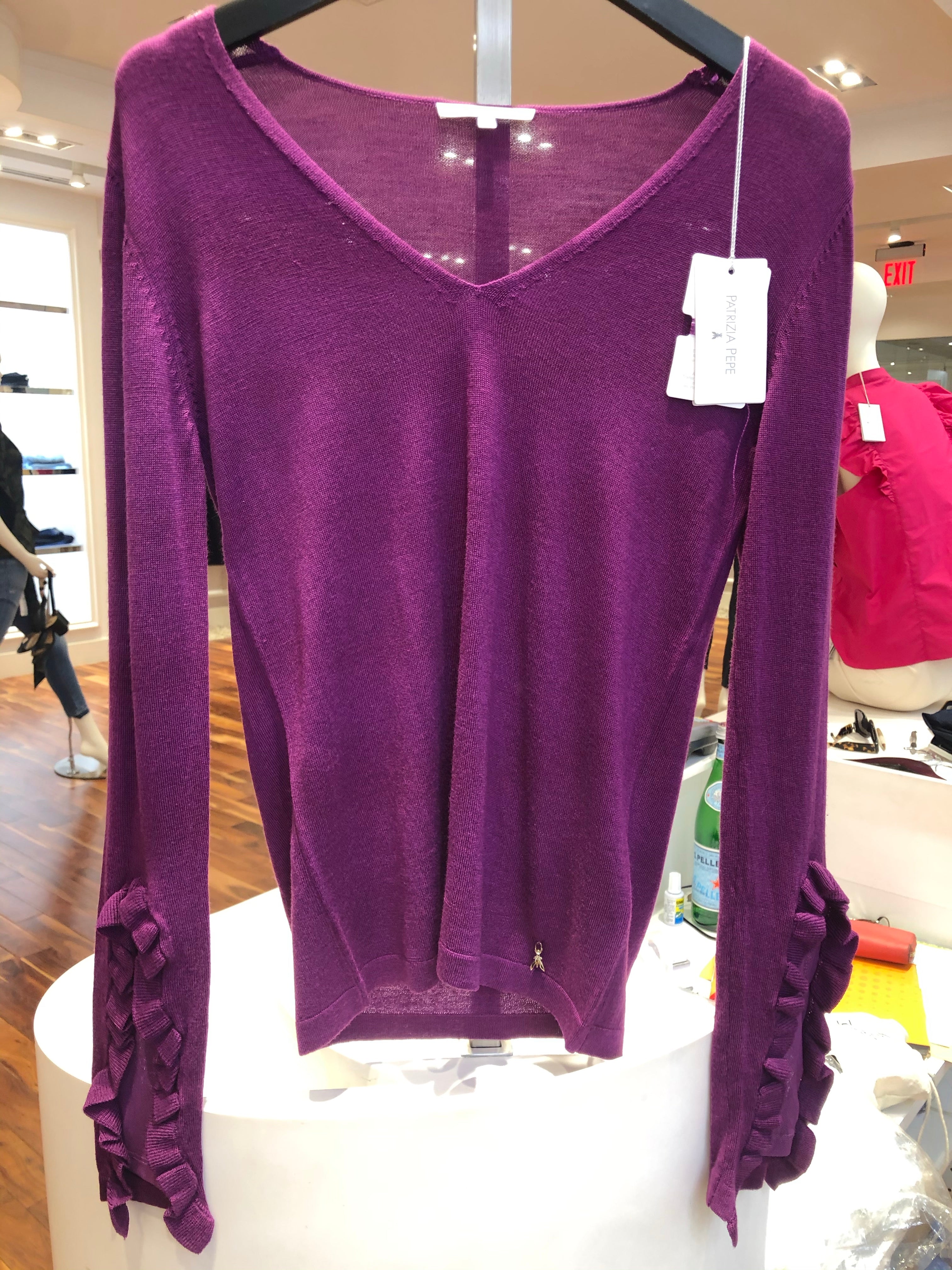 Top 2M3668/A4F6 Hypnose Violet PATRIZIA PEPE