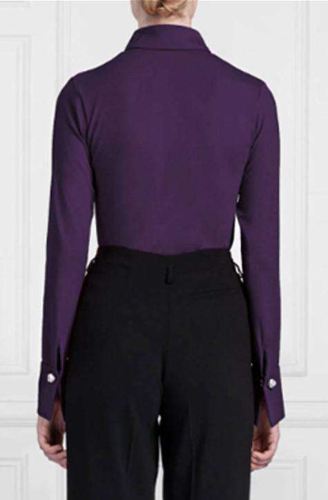 Nuage Shirt Purple Grape | Anne Fontaine