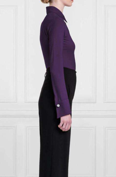 Nuage Shirt Purple Grape | Anne Fontaine